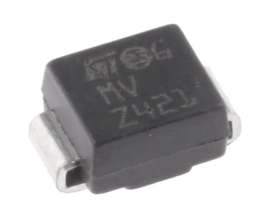 63-7580-19　STMicroelectronics SM6T36CA, Bi-Directional TVS Diode, 600W, 2-Pin DO-214AA　SM6T36CA