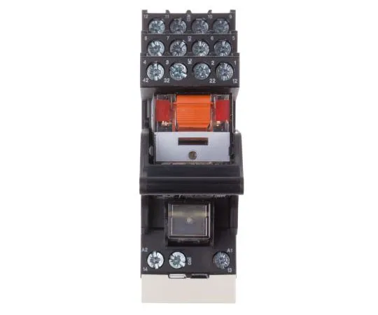 63-7616-02　TE ConnectivityPT 4PDT Non-Latching Relay DIN Rail, 230V ac Coil, 6A　PT5L8TD0 2-1415535-0