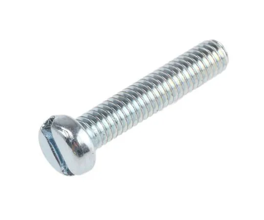 63-7627-95　RS PRO, M4 Cheese Head, 20mm Steel Slot Bright Zinc Plated0.7　546-6253