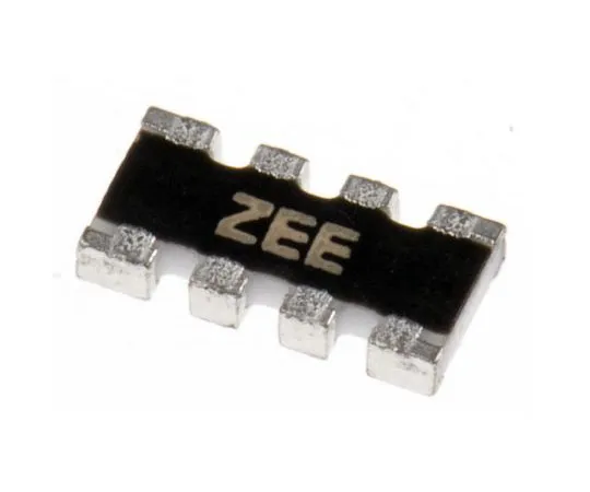63-7609-95　Bourns CAY16 Series 3.3kΩ ±5% Isolated SMT Resistor Array, 4 Resistors, 0.25W total 1206 (3216M) package Convex　CAY16-332J4LF