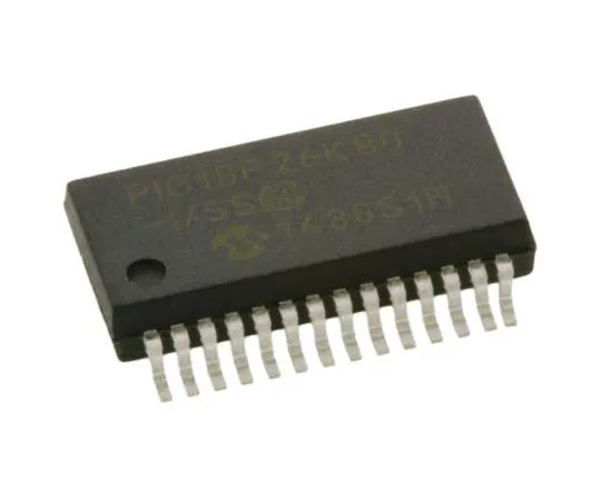 63-7747-36　Microchip PIC18F26K80-I/SS, 8bit PIC Microcontroller, 64MHz, 64 kB Flash, 28-Pin SSOP　PIC18F26K80-I/SS
