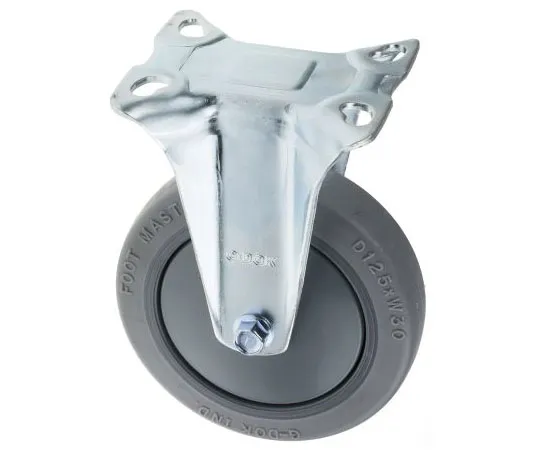 63-7659-84　RS Pro Fixed Castor Wheel, 90kg Load Capacity, 125mm Wheel Diameter　666-7586