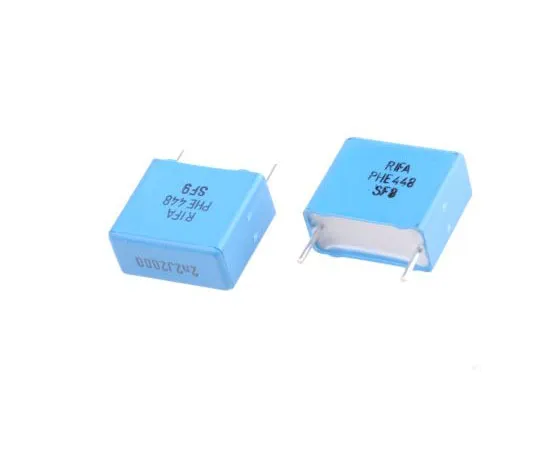 63-7638-82　KEMET 2.2nF Polypropylene Capacitor PP 2 kV dc, 700 V ac ±5% Tolerance Through Hole PHE448 Series　PHE448SB4220JR06