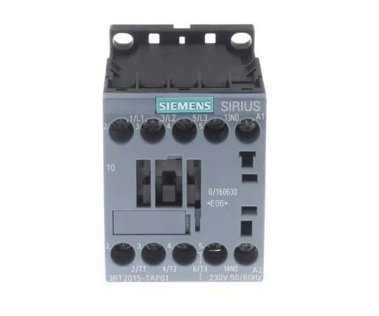 63-7721-20　Siemens 3 Pole Contactor, 7 A, 230 V ac Coil, SIRIUS Innovation, 3NO, 3 kW　3RT2015-1AP01