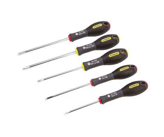 63-7656-67　Stanley Tools Standard Parallel; Phillips Screwdriver Set 5 Piece　0-65-440