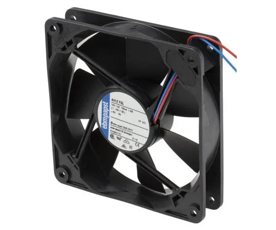 63-7565-52　ebm-papst 4400F Series Axial Fan, 119 x 119 x 25mm, 94m³/h, 1.3W, 12 V dc　4412FGL