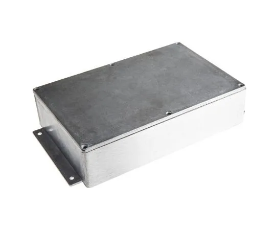 63-7604-80　RS PRO Die Cast Aluminium Enclosure, IP65, Shielded, Flanged, 252 x 146.1 x 55.5mm　517-4162