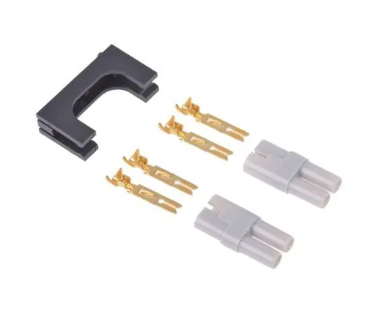 63-7659-80　EDAC 520 Series Panel Connector Panel Mount, 2P, 8.5A　520-210-002-KITRS