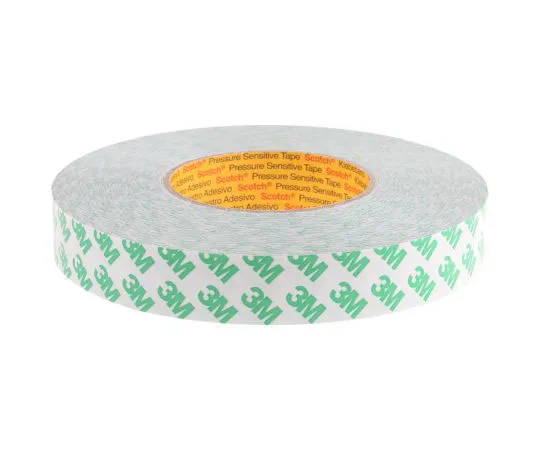 63-7593-62　3M 9087 White Double Sided Plastic Tape, 25mm x 50m　9087 25MMX50M
