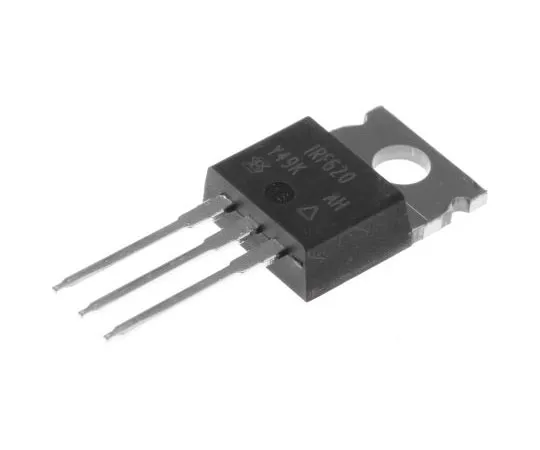 63-7624-96　IRF620PBF N-Channel MOSFET, 5.2 A, 200 V, 3-Pin TO-220AB Vishay　IRF620PBF