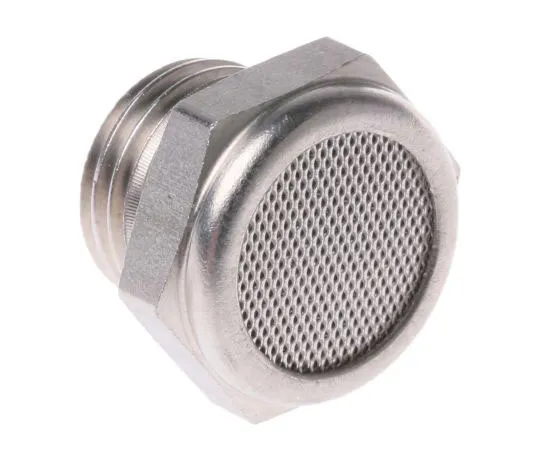 63-7556-50　Legris 0682 Stainless Steel 12bar Pneumatic Silencer, Threaded, G 1/4 Male　0682 00 13