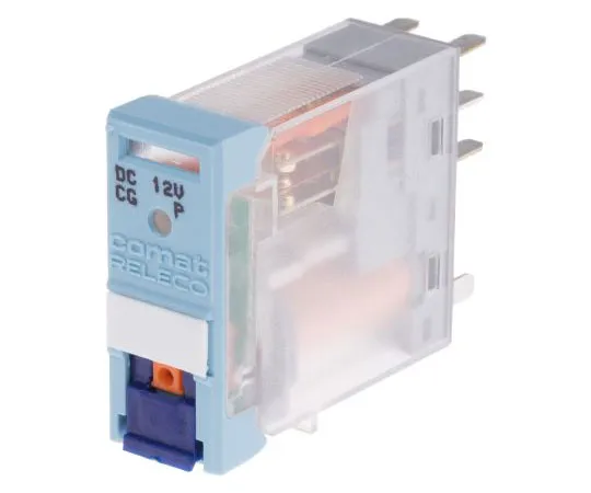 63-7636-33　RelecoC12 DPDT Non-Latching Relay PCB Mount, 12V dc Coil, 5A　C12A21X12D