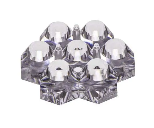63-7744-56　Polymer Optics 261 7-Way LED Lens, 12 ° Collimator Beam　261
