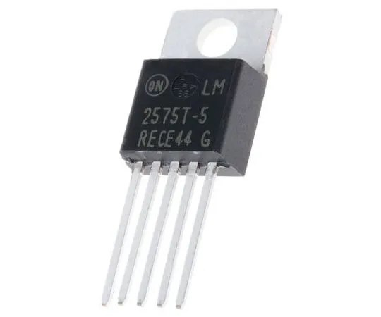 63-7697-62　ON Semiconductor, LM2575T-5G Step-Down Switching Regulator, 1-Channel 1A 5-Pin, TO-220　LM2575T-5G