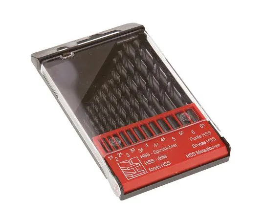 63-7664-78　RS 13 piece HSS Jobber Drill Set 1mm to 6.5mm　668-0980