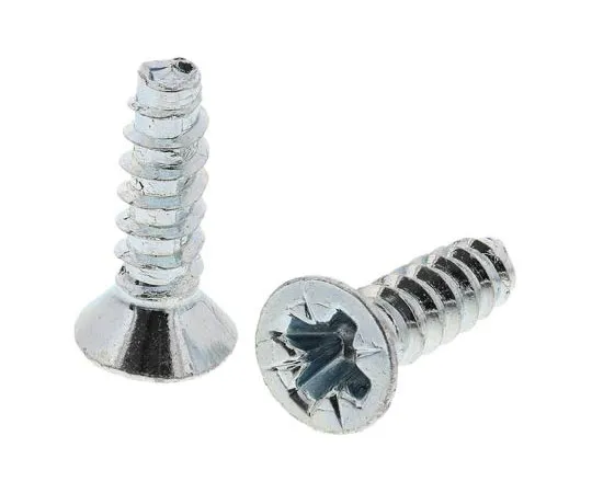 63-7573-60　RS Bright Zinc Plated Steel Self Tapping Screw N°6 x 13mm Long　482-7506