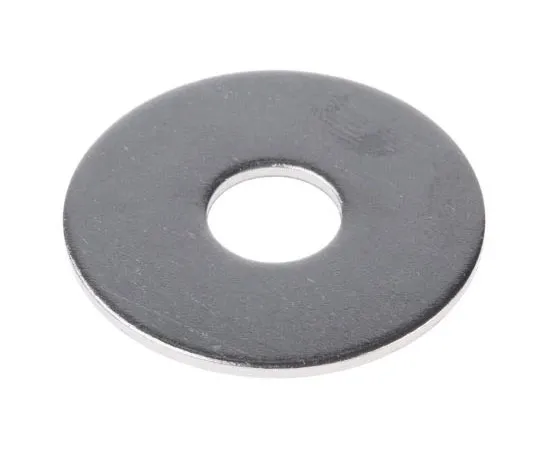 63-7653-78　Plain Stainless Steel Mudguard Washer, M10 x 35mm, 1.5mm Thickness　660-4787