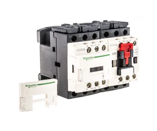 63-7631-42　Schneider Electric 3 PoleReversing Contactor, 12 A, 110 V ac Coil, TeSys D, 3NO, 5.5 kW　LC2D12F7