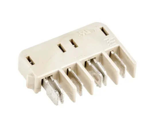 63-7691-40　TE Connectivity Hermaphroditic, 4 Way, 1 Row, Right Angle Lighting Connectors　2058703-2