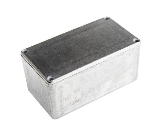 63-7604-49　RS PRO Die Cast Aluminium Enclosure, IP66, Shielded, 114.4 x 63.7 x 55.1mm　517-3484