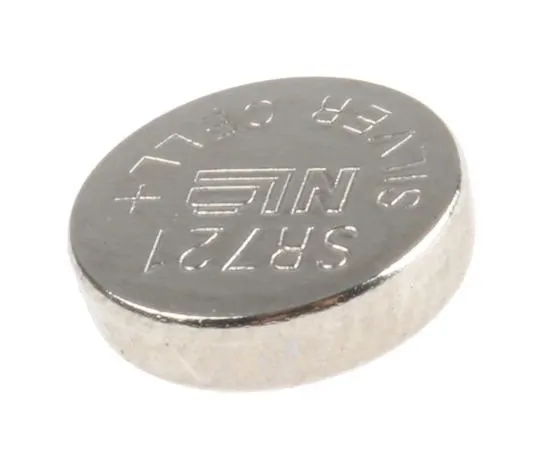 63-7603-70　RS Button Battery, SR58, 1.55V, 7.9mm Diameter　514-7722