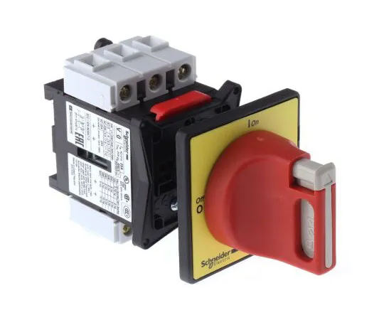 63-7632-48　3 Pole Panel Mount Non F***d Isolator Switch, 25 A, 15 W, IP20, IP65　VCD0