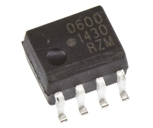 63-7628-39　Broadcom, HCPL-0600-000E DC Input Transistor Output Optocoupler, Through Hole, 8-Pin SOIC　HCPL-0600-000E