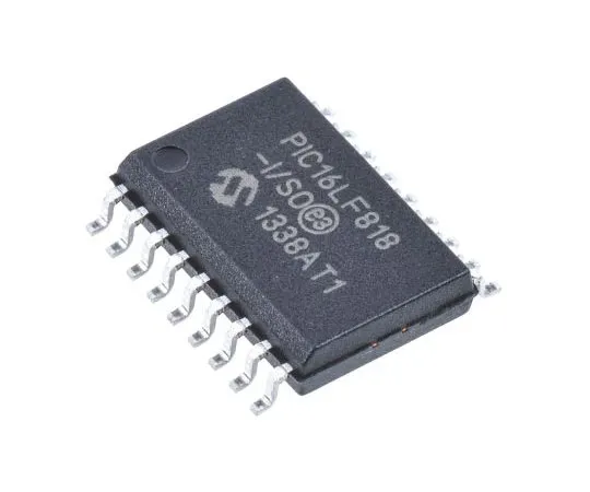 63-7660-43　Microchip PIC16LF818-I/SO, 8bit PIC Microcontroller, 20MHz, 1.792 kB, 128 B Flash, 18-Pin SOIC　PIC16LF818-I/SO