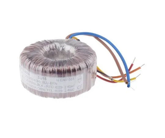 63-7670-81　2 Output Toroidal Transformer, 120VA, 2 x 25V ac　173-0213