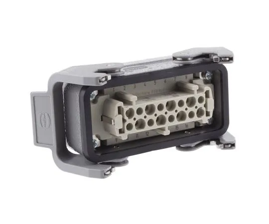 63-7584-22　Han E Series 16 Way Female 16A Connector Kit, includes Hood, Insert　09330162701+19300161731