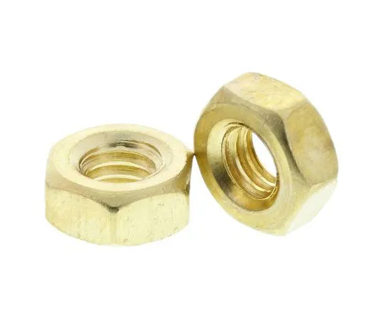 63-7575-69　RS Brass, Hex Nut, M4　483-2508