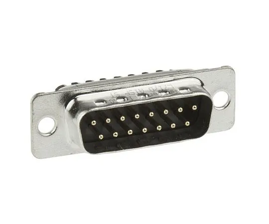 63-7637-55　Amphenol 2.74mm Pitch 15 Way Straight Male Screw Terminal D-sub Connector　L717D A15P ST