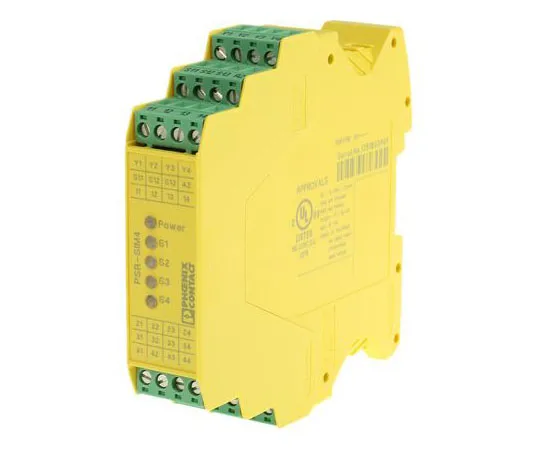 63-7659-66　Phoenix Contact PSR-SCP-24DC/SIM4 24 V dc Safety Relay　2981936