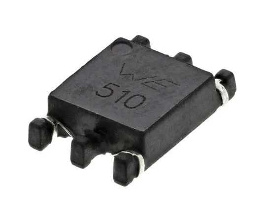 63-7593-19　Wurth WE-SL3 Series Wire-wound SMD Inductor with a Ferrite Core, 51 μH -30 → +50% Dual 500mA Idc　744252510