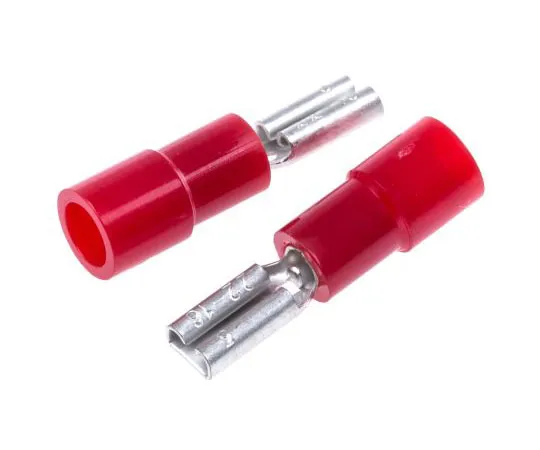 63-7636-67　RS PRO Red Insulated Crimp Receptacle, 2.8 x 0.5mm, 0.5mm² to 1.5mm², 22AWG to 16AWG　613-9817