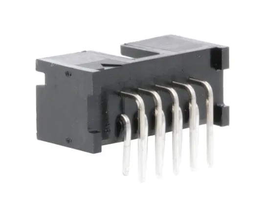 63-7554-09　TE Connectivity AMP-LATCH, 10 Way, 2 Row, Right Angle PCB Header　5103310-1