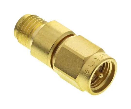 63-7742-14　Straight 50Ω RF Adapter SMA Plug to R-SMA Socket 0 → 6GHz　J01155R0085