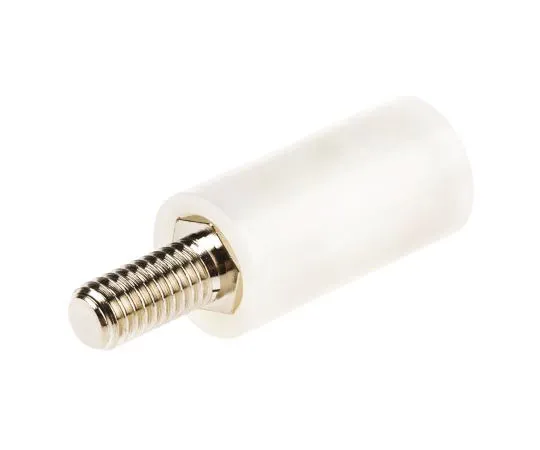63-7652-11　RS PRO Nylon Round Standoff Male/Female, 25mm, M4 x M4　653-9368