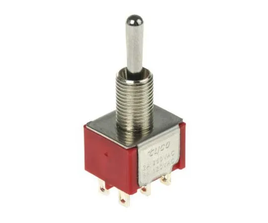 63-7735-99　TE Connectivity DP3T Toggle Switch, (On)-On-(On), Panel Mount　4-1825139-5