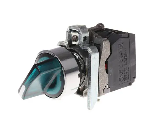 63-7632-68　Schneider Electric 2 Position 90° Rotary Switch, 600 V ac/dc, 6 A ac, 550 mA dc, Handle, Stay Put Actuator　XB4BK123G5