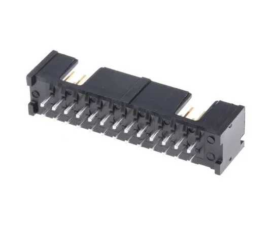 63-7553-96　TE Connectivity AMP-LATCH Series, 2.54mm Pitch, 26 Way 2 Row Shrouded Straight PCB Header, Through Hole　5103308-6