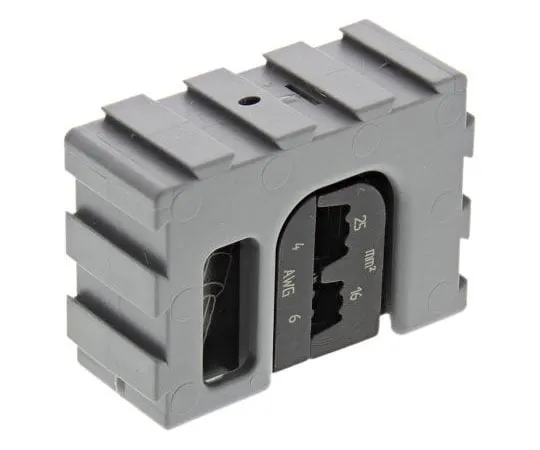 63-7629-22　Pressmaster MCT Series, Crimp Die Set, Buttsplice, Ferrule, Wire size 6 → 4 AWG　4300-3153/AAB