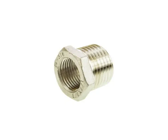 63-7592-24　RS PRO Stainless Steel Hexagon Bush 1/2in R(T) Male x 3/8in G(P) Female 0.87in　499-3445