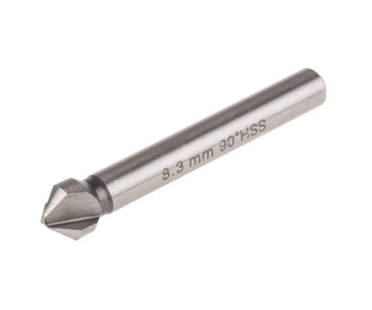 63-7674-59　RS PRO HSS 50 mm 90° Countersink Drill Bit, 8.3mm Head Diameter, 3 Flutes　673-8701