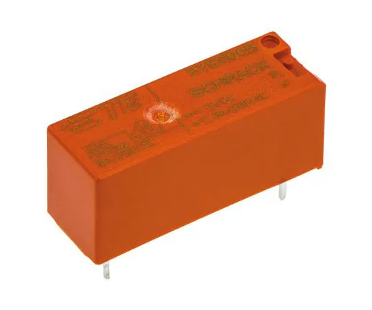 63-7602-78　TE ConnectivityRYII SPDT Non-Latching Relay PCB Mount, 5V dc Coil, 8A　RY611005