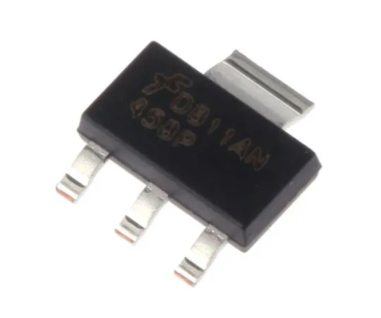 63-7669-81　FDT458P P-Channel MOSFET, 3.4 A, 30 V PowerTrench, 3 + Tab-Pin SOT-223 ON Semiconductor　FDT458P