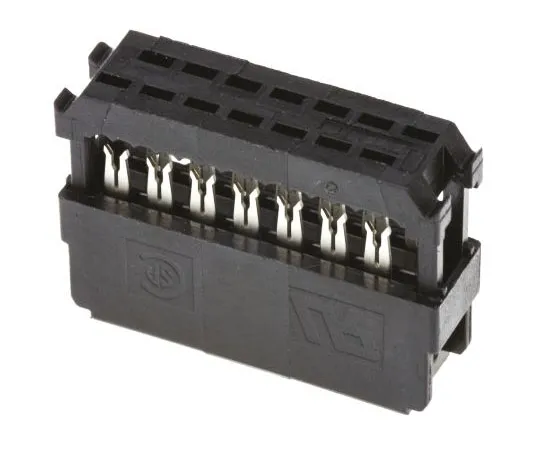 63-7553-76　TE Connectivity 14-Way IDC Connector Socket for Cable Mount, 2-Row　1658621-2