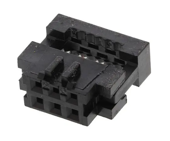 63-7674-31　Amphenol FCI 6-Way IDC Connector Socket for Cable Mount, 2-Row　89361-706LF