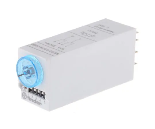 63-7551-92　Finder Interval, ON Delay, Pulse Delay, Symmetrical Flash Multi Function Timer Relay, 8-Pin Connector, 0.05 →　85.02.0.024.0000