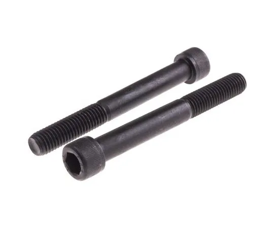 63-7564-82　RS M12 x 100mm Hex Socket Cap Screw Black, Self-Colour Steel　468-0442